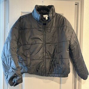 Abound Black Puffer Jacket